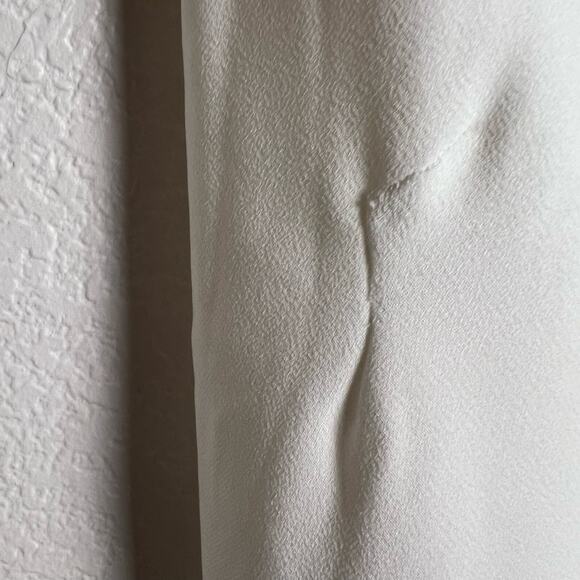 RIXO Bridal Libby Ivory Satin Bow Sleeveless Mini Dress Size XS - Picture 15 of 15